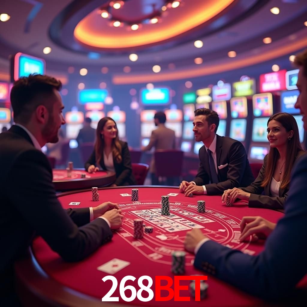 Mesa de Blackjack 268bet